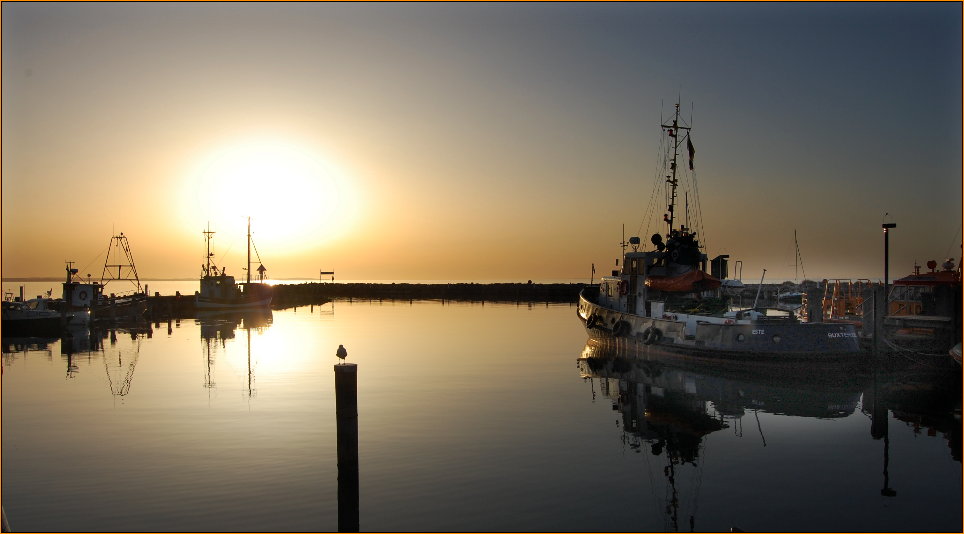 ein Abend am Meer