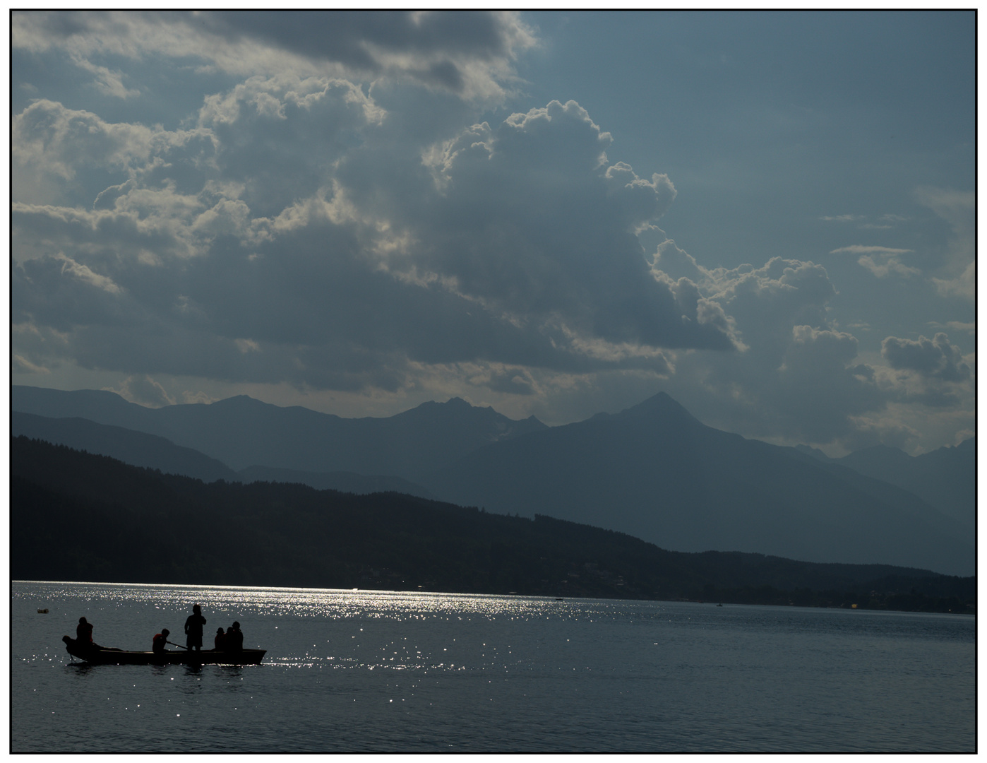 Ein Abend am Millstätter See