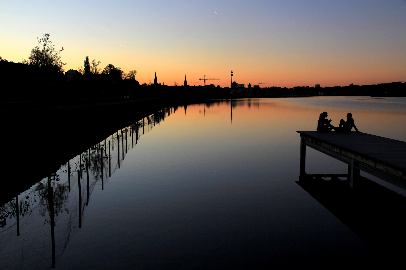 Ein Abend am Phönixsee