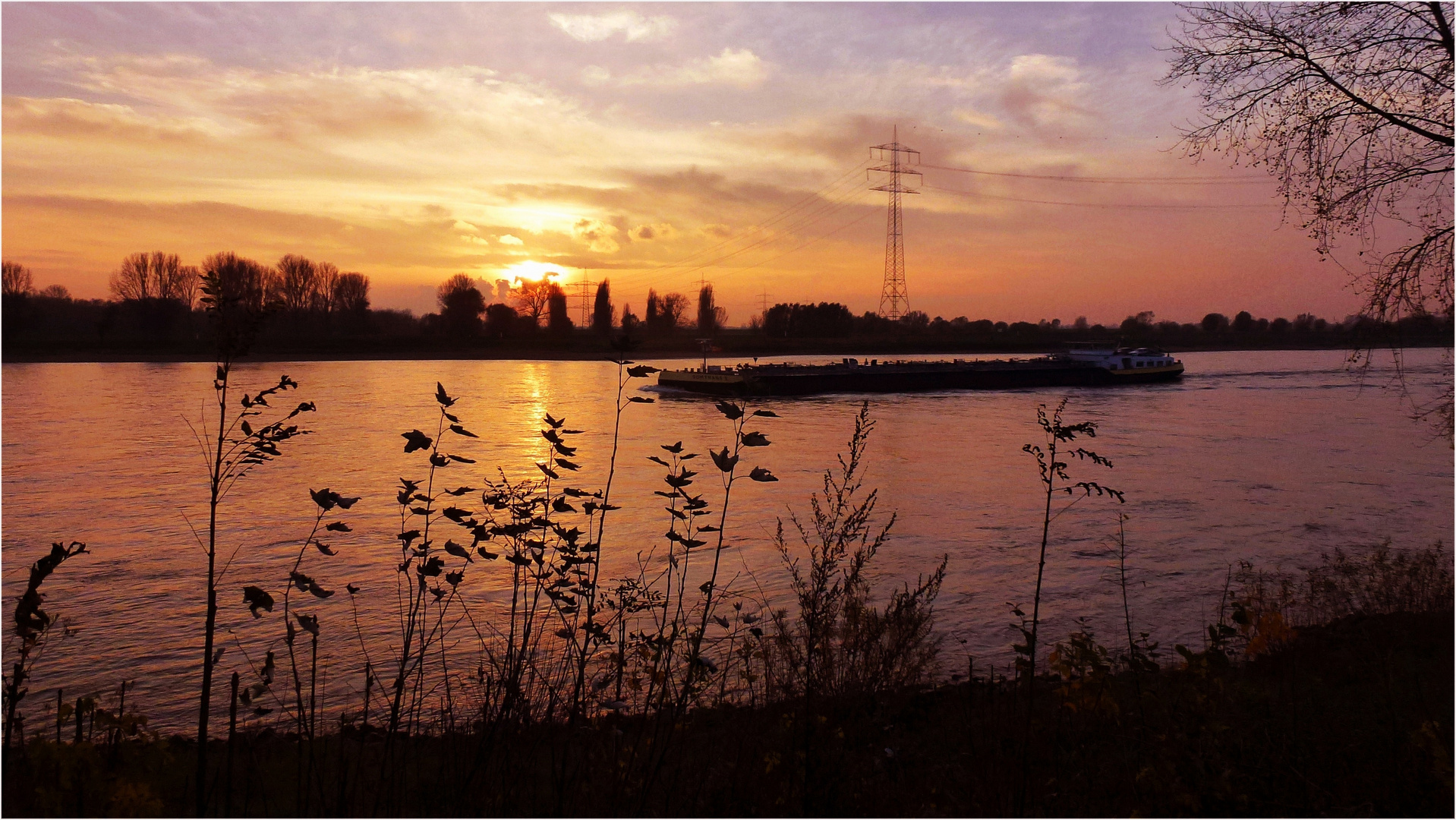 Ein Abend am Rhein