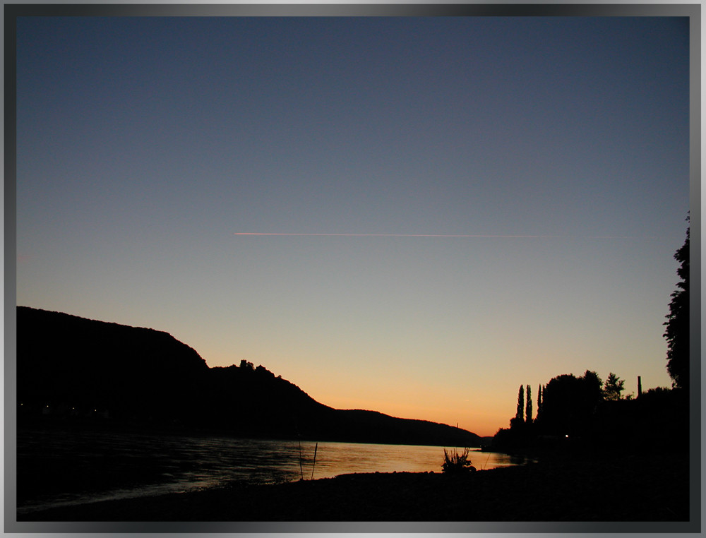 Ein Abend am Rhein