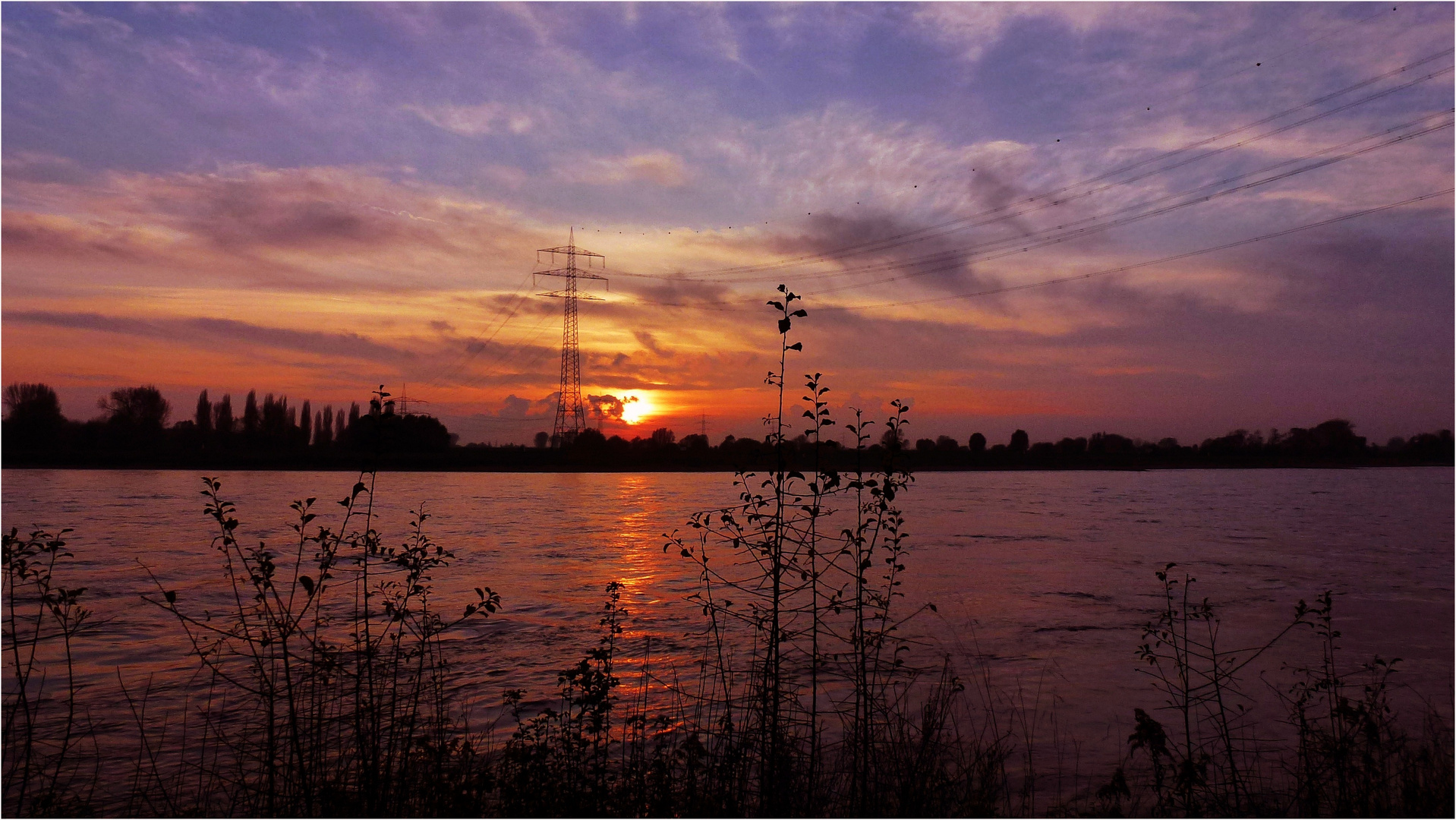 Ein Abend am Rhein