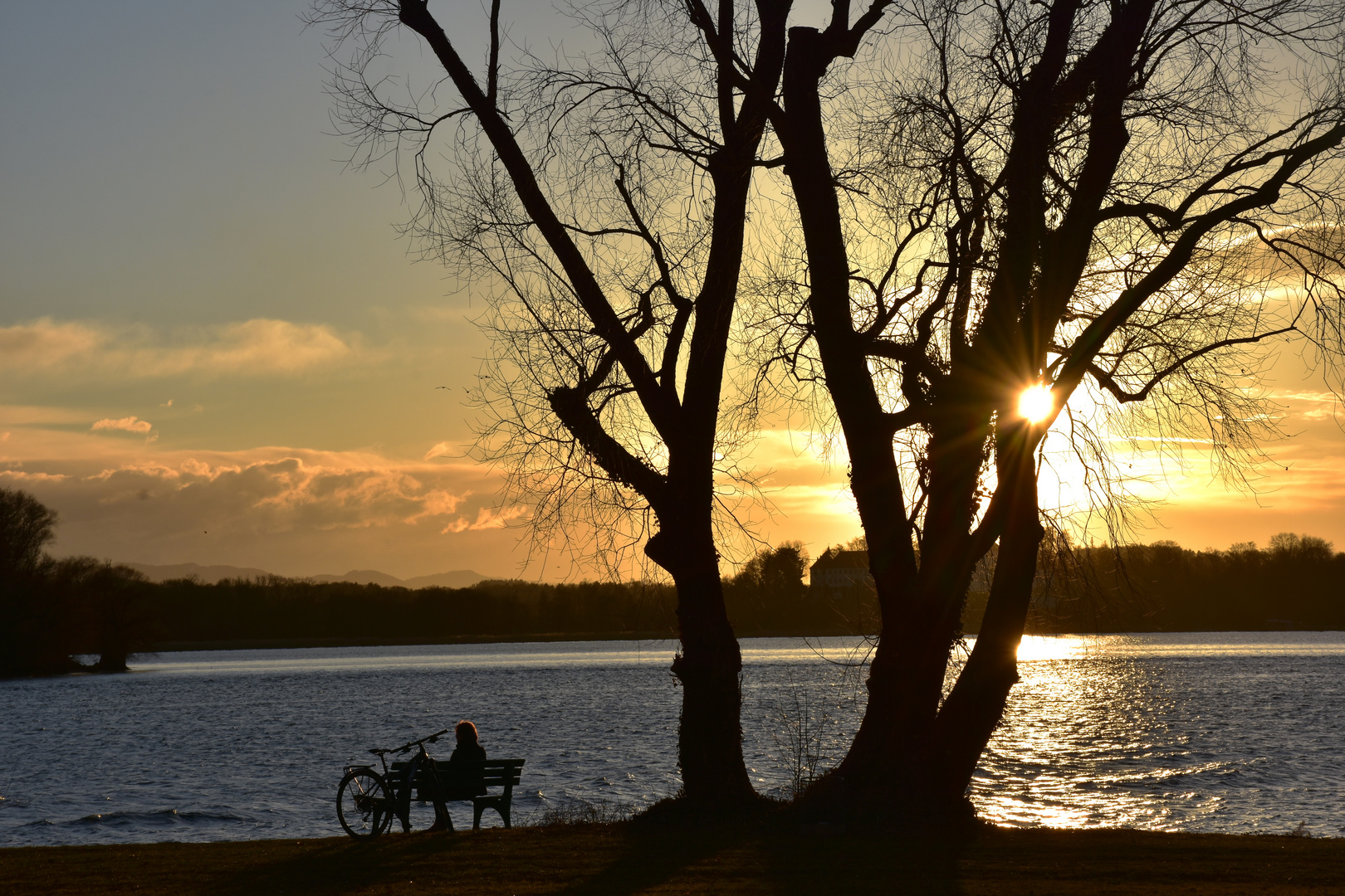 Ein Abend am See 1