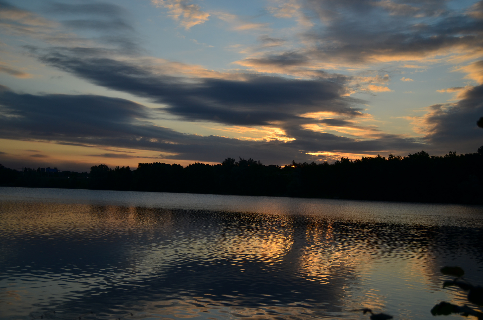 Ein Abend am See