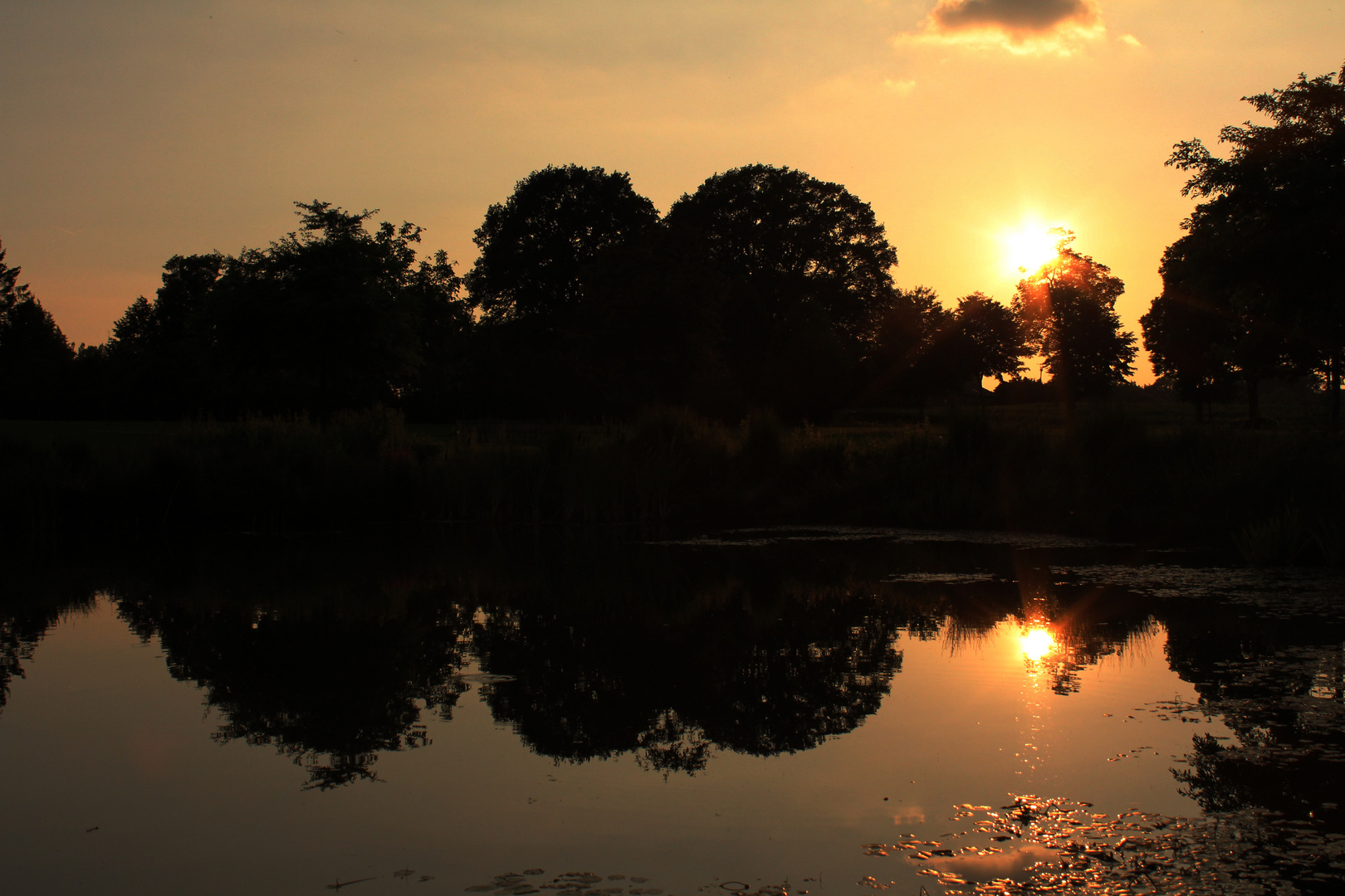 Ein Abend am See...