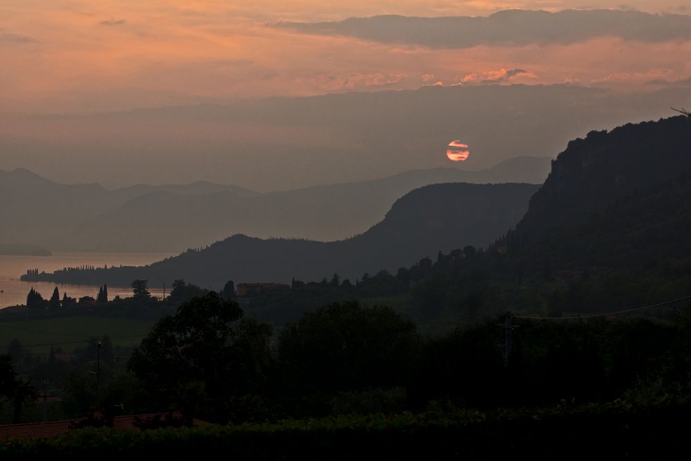 Ein Abend am See