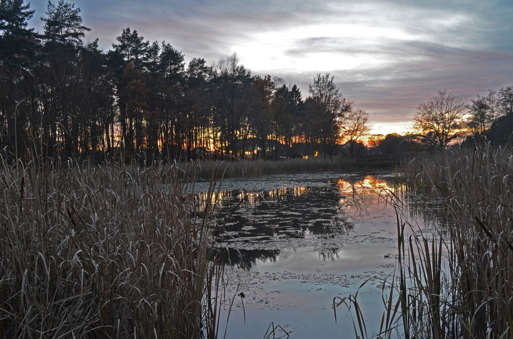 Ein Abend am See