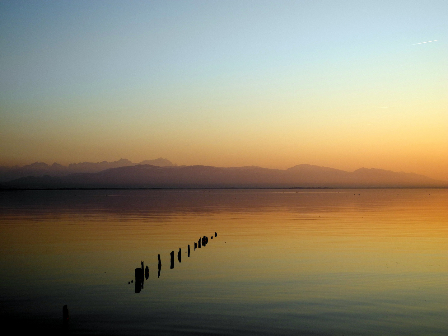 ein Abend am See