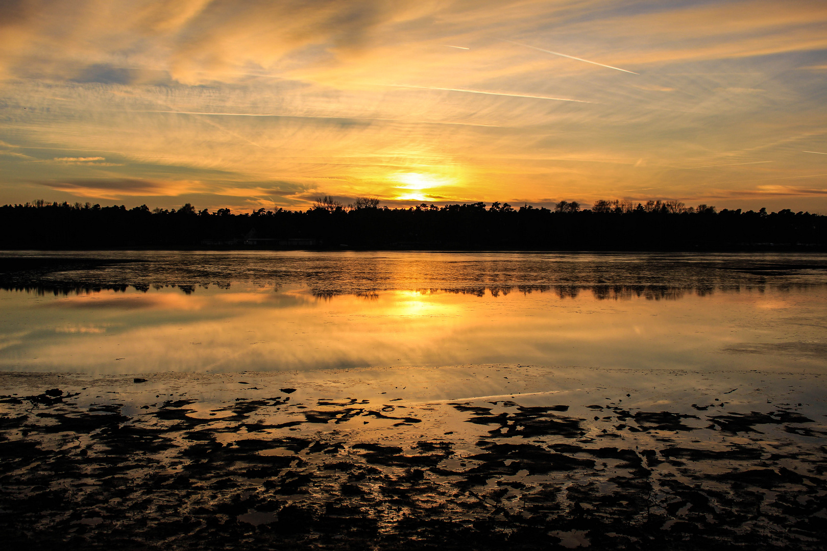 Ein Abend am See