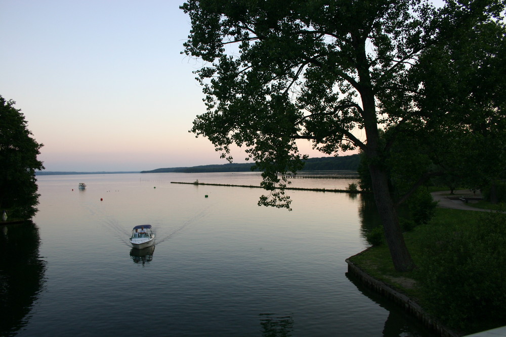 Ein Abend am See