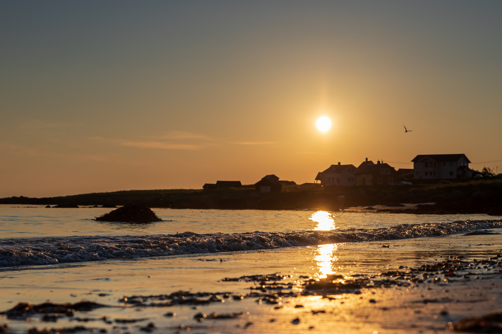 Ein Abend am Strand