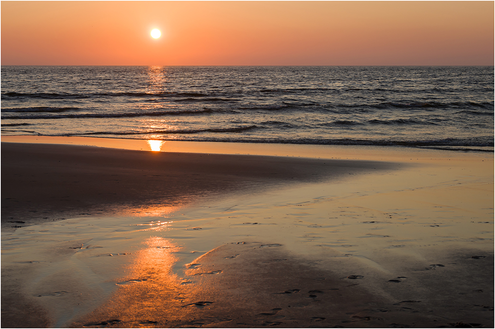 Ein Abend am Strand