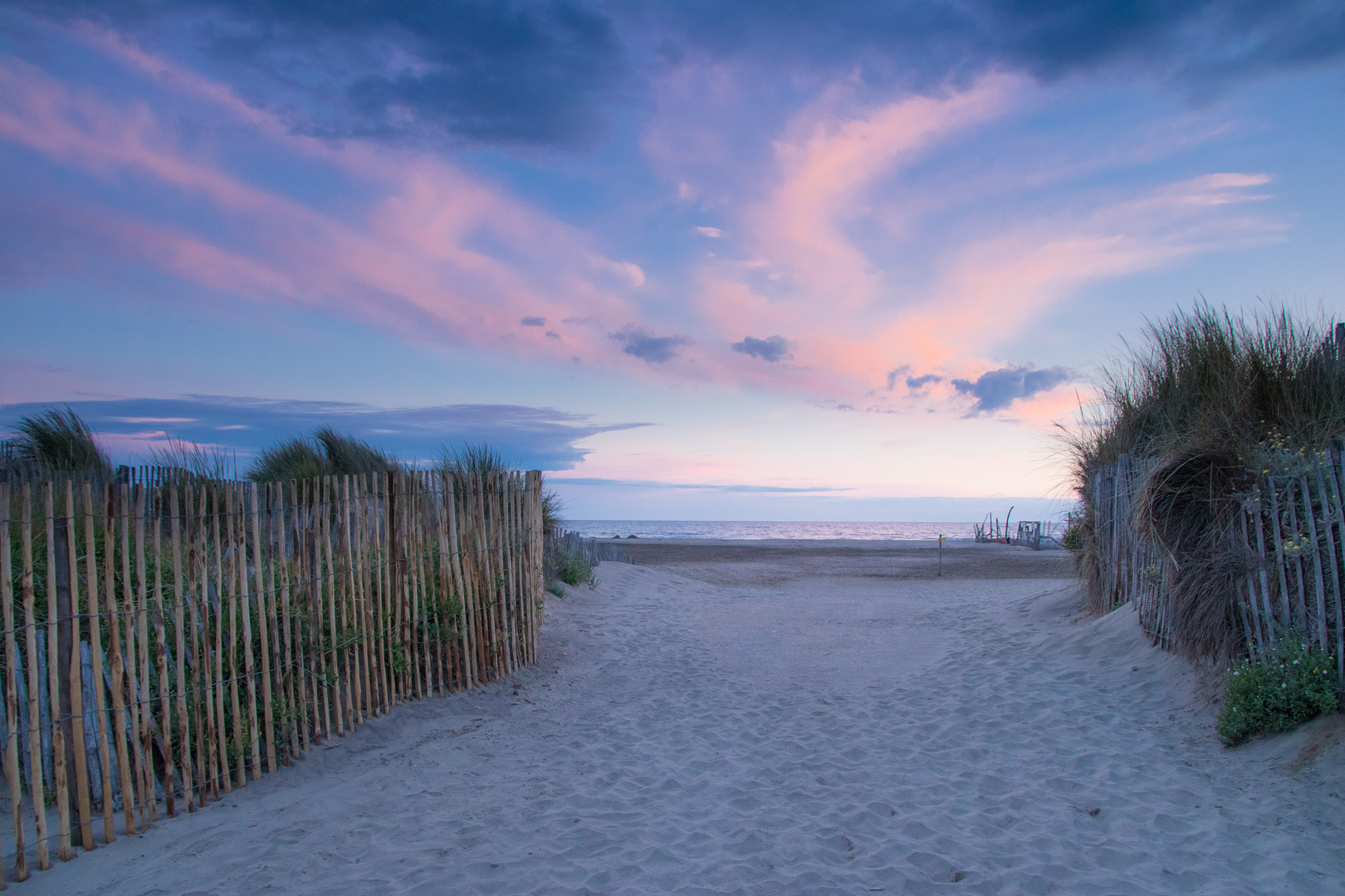 Ein Abend am Strand