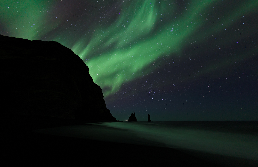 ein Abend am Strand bei Reynisdrangar - Island 2013 #286