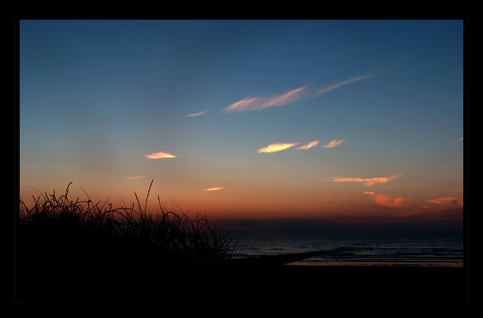 Ein Abend am Strand....