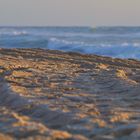 Ein abend am Strand