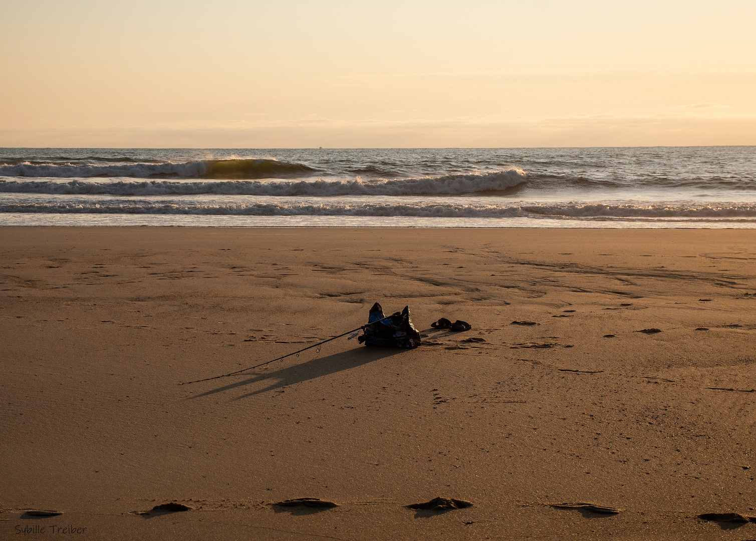 Ein Abend am Strand