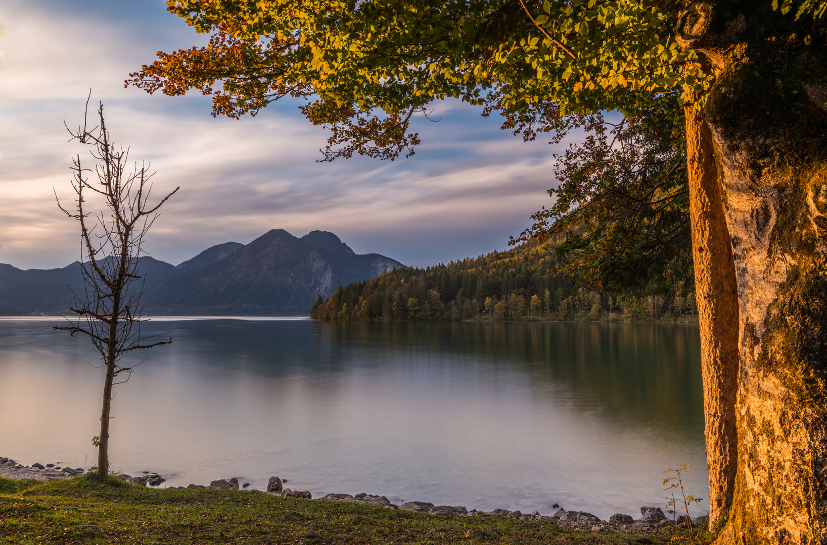 Ein Abend am Walchensee