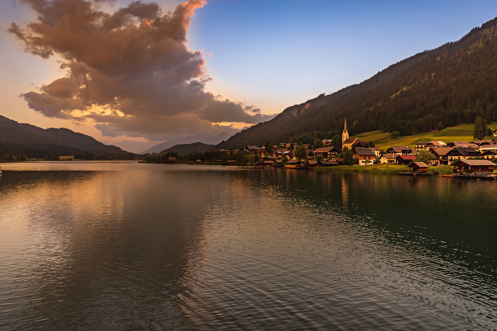 Ein Abend am Weissensee