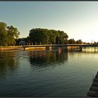 Ein Abend an der Aare in Solothurn CH