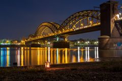 Ein Abend an der Kölner Südbrücke