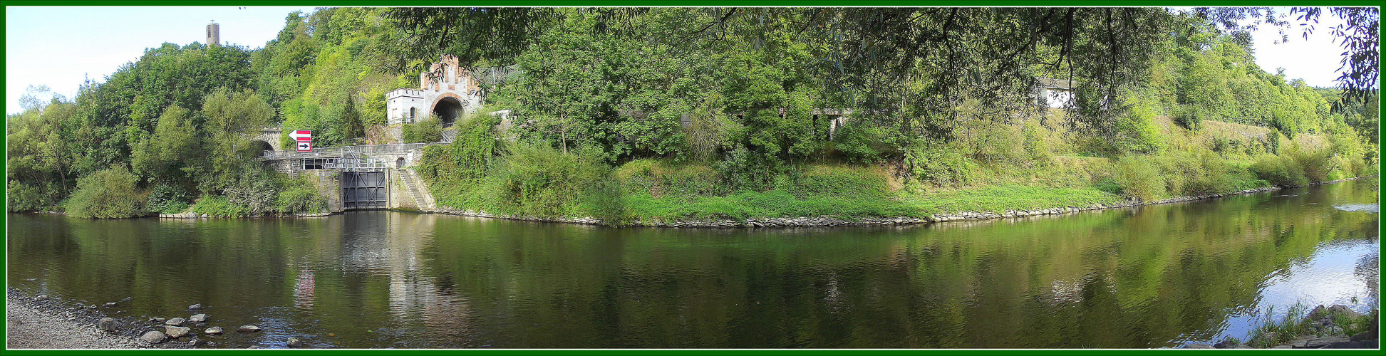 Ein Abend an der Lahn in Weilburg