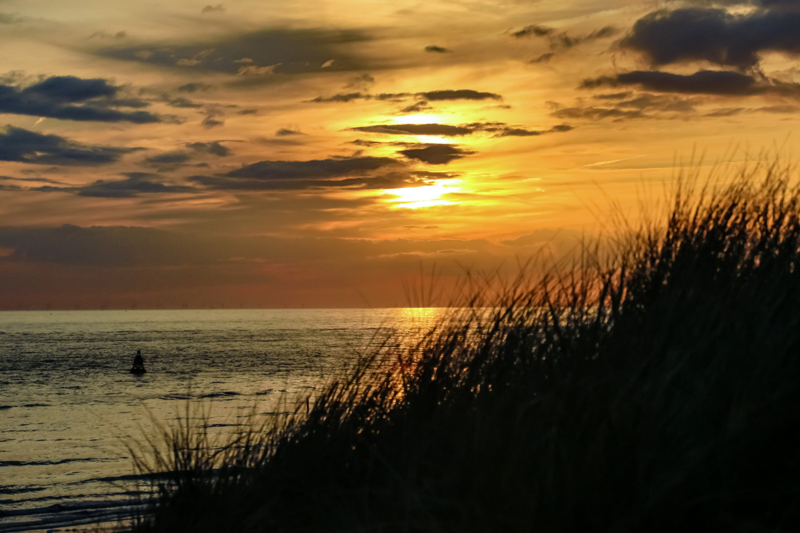 Ein Abend an der Nordsee