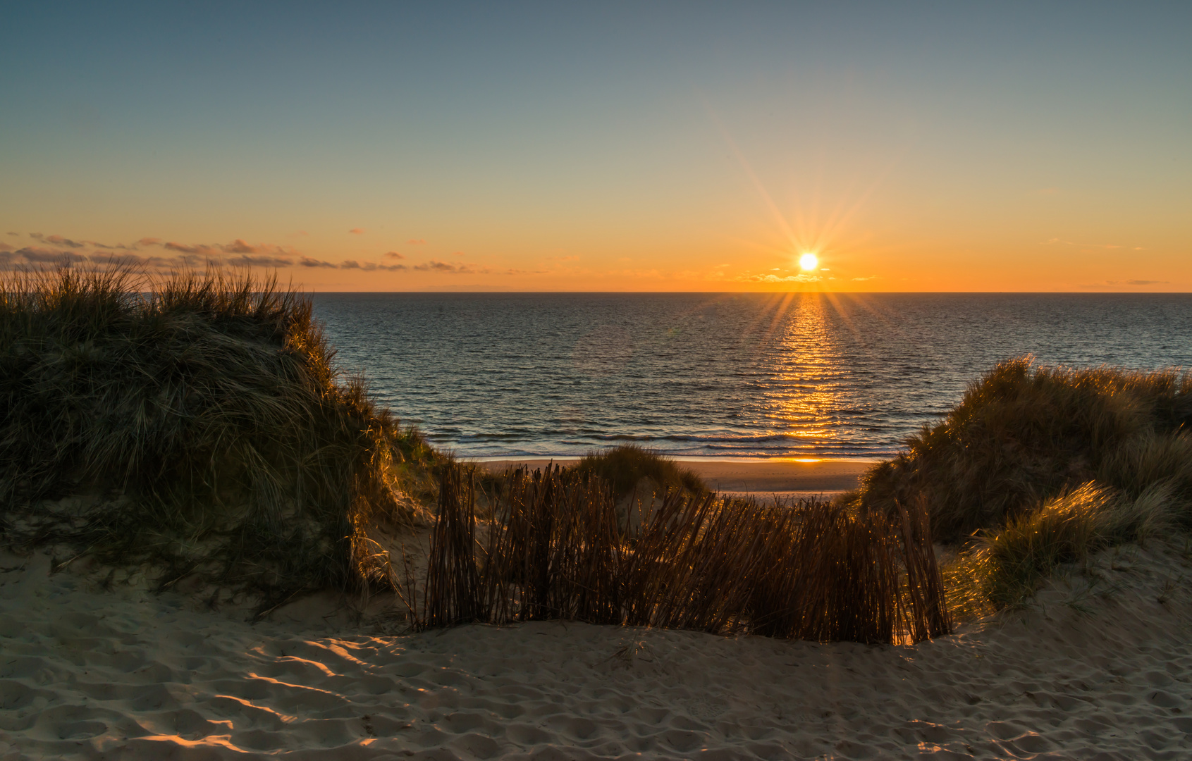 Ein Abend an der Nordsee