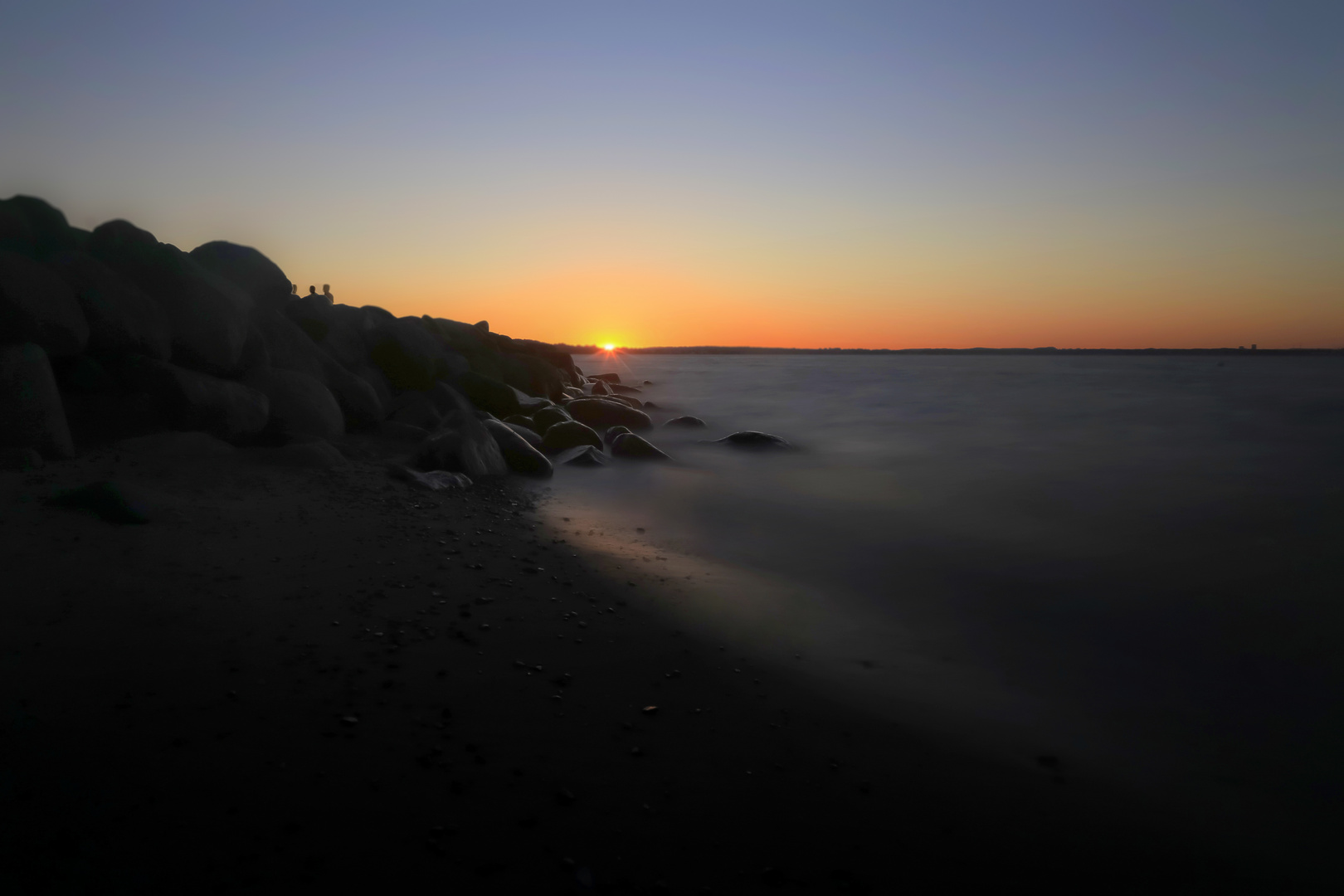 Ein Abend an der Ostsee