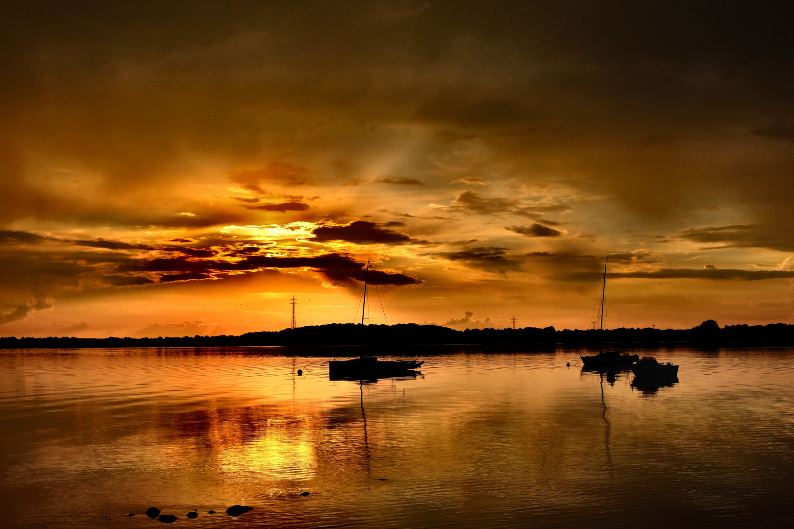 Ein Abend an der Schlei