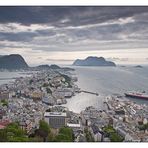 Ein Abend auf dem Aksla, dem Hausberg von Ålesund ... 1 ...