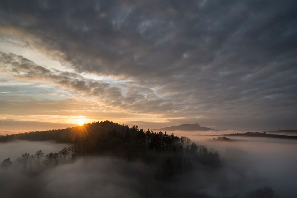 Ein Abend auf dem Hohenkrähen