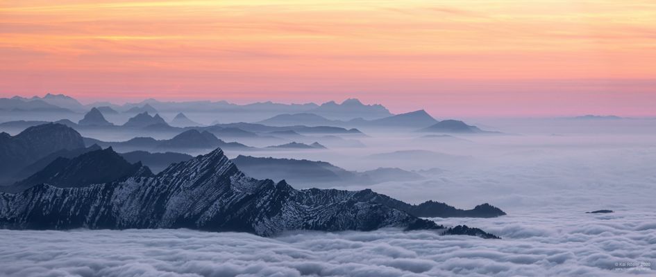Ein Abend auf dem Säntis