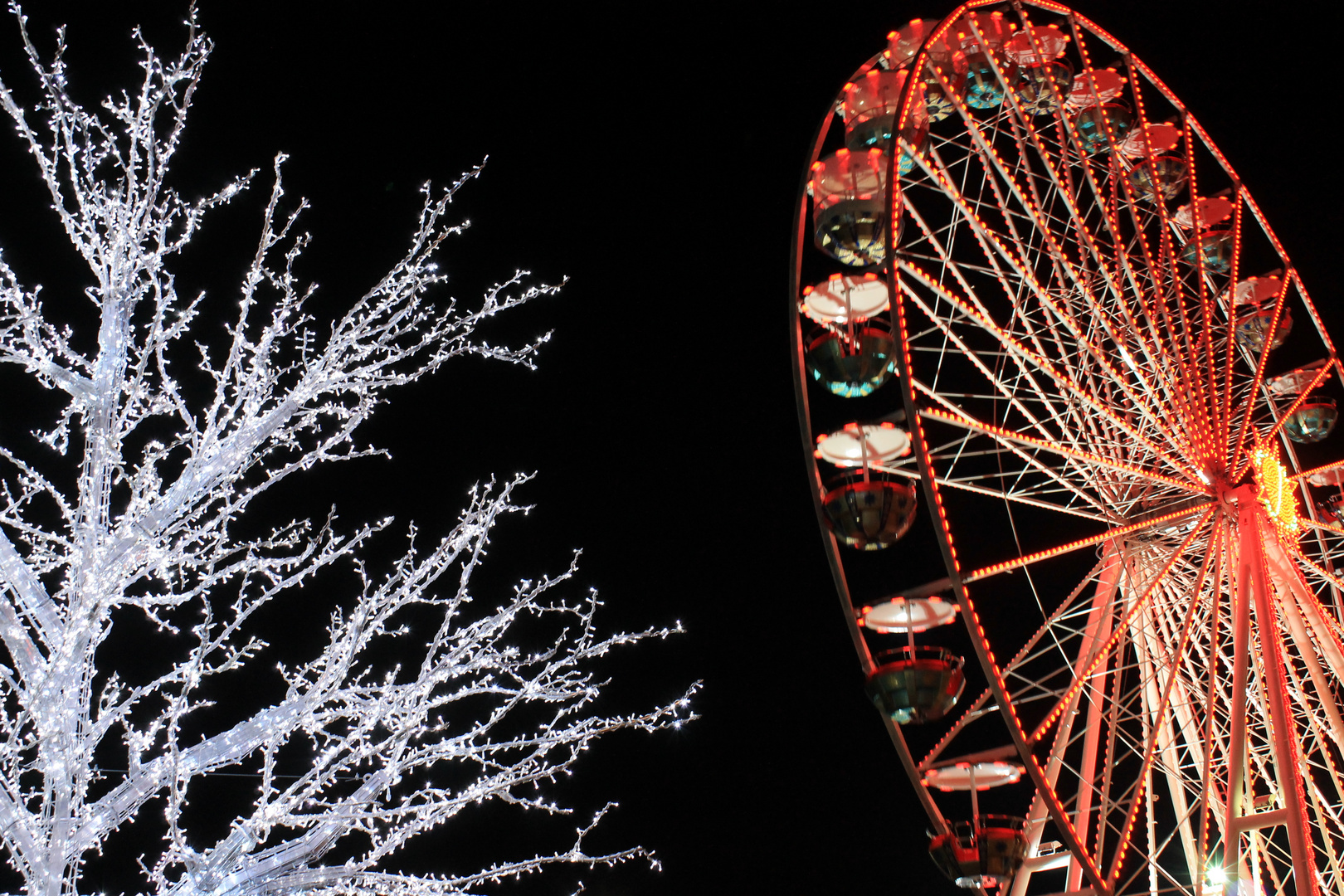 Ein Abend auf dem Weihnachtsmarkt