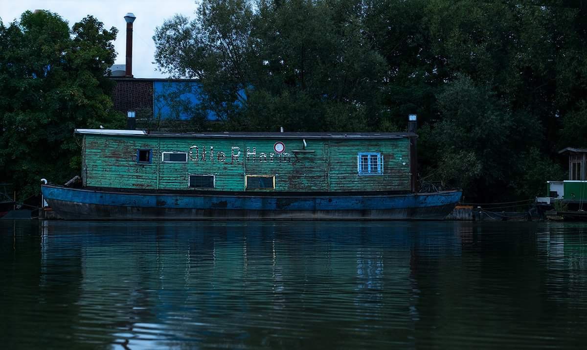 Ein Abend auf der Elbe