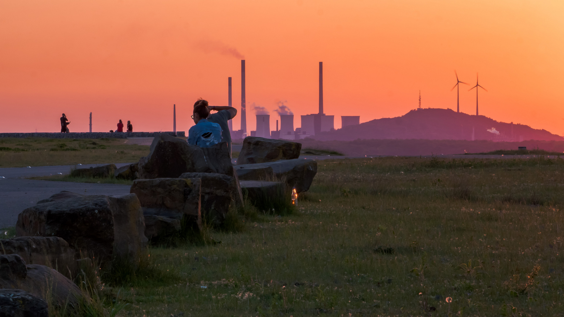 Ein Abend auf der Halde