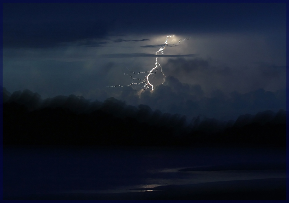 ein Abend auf der Sandbank...