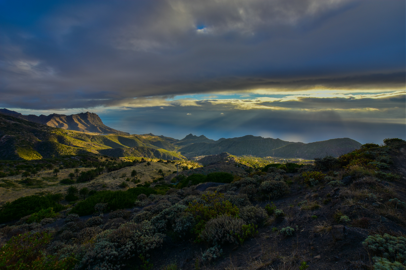 Ein Abend auf La Gomera