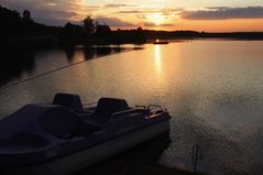 Ein Abend beim Sonnenuntergang am Rothsee..... 