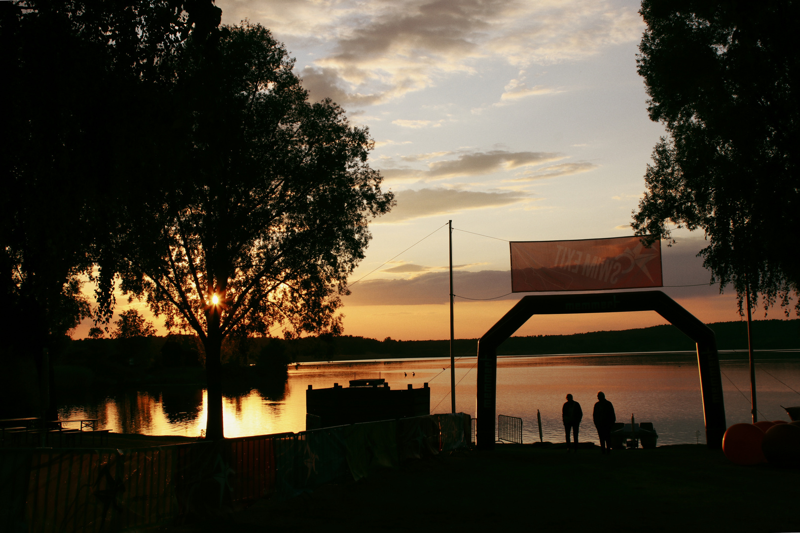 Ein Abend beim Sonnenuntergang am Rothsee..... 