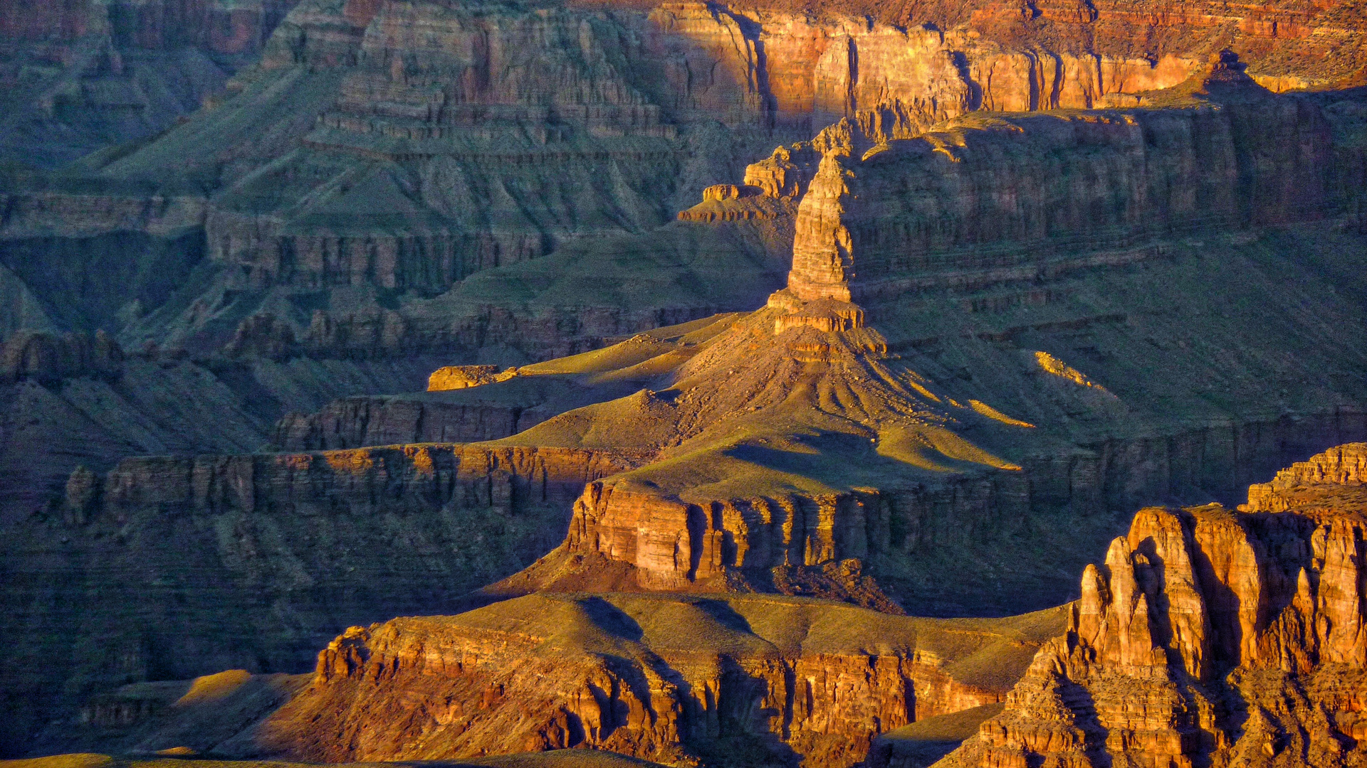 Ein Abend im Grand Canyon