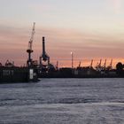 ein Abend im Hamburger Hafen