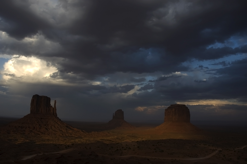 Ein Abend im Monument Valley