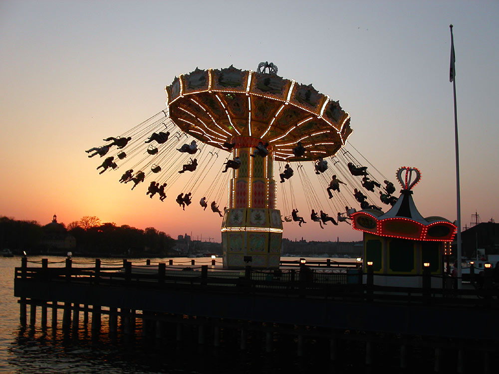 Ein Abend im Tivoli Gröna Lund