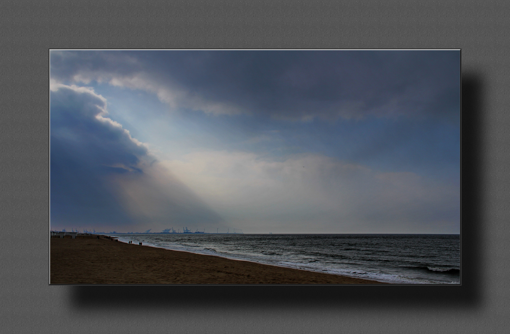 Ein Abend in Knokke/Belgien