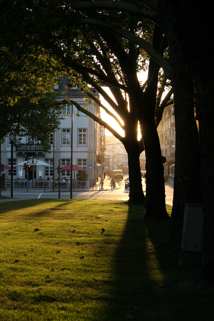 Ein Abend in Koblenz