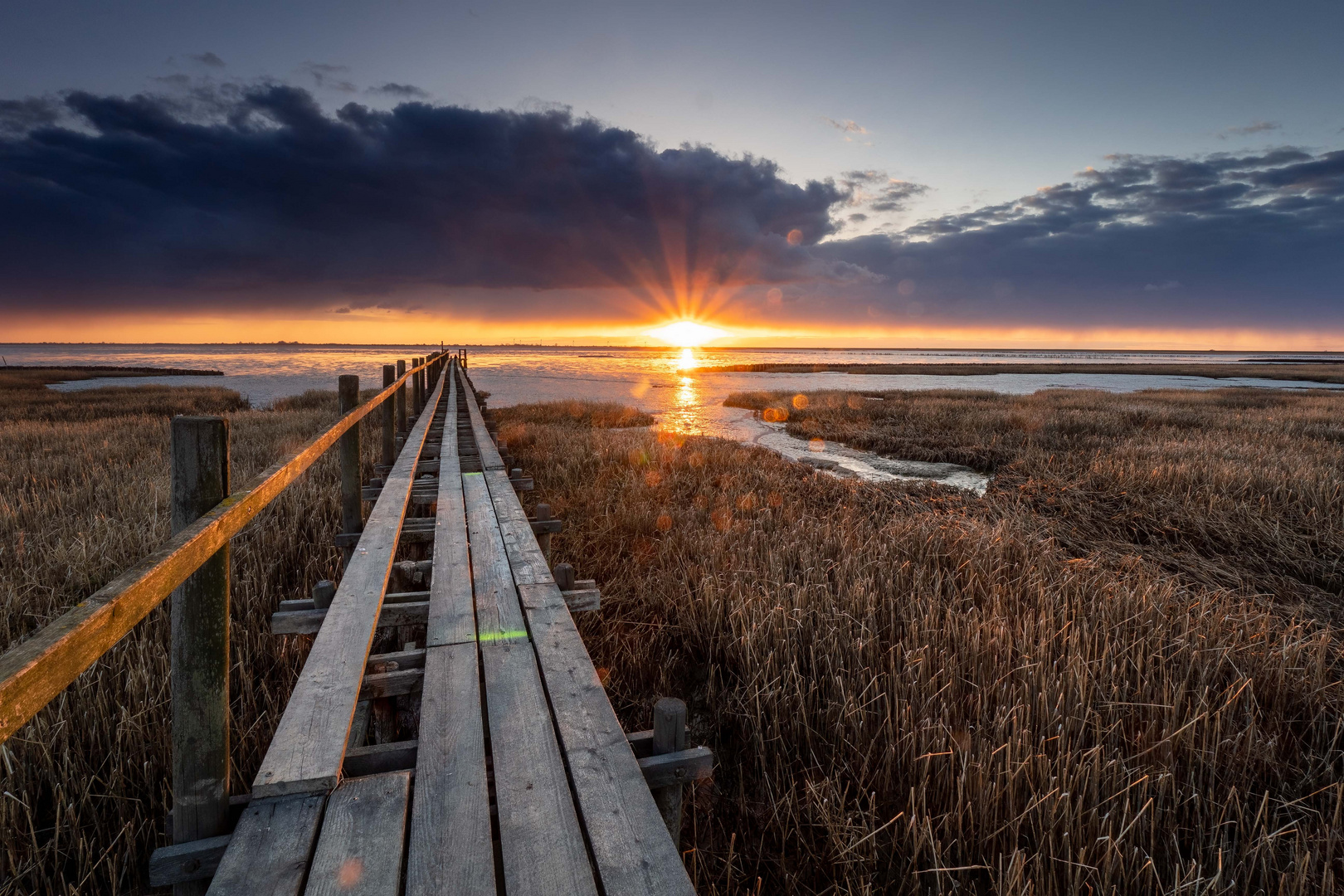 Ein Abend in Nordfriesland