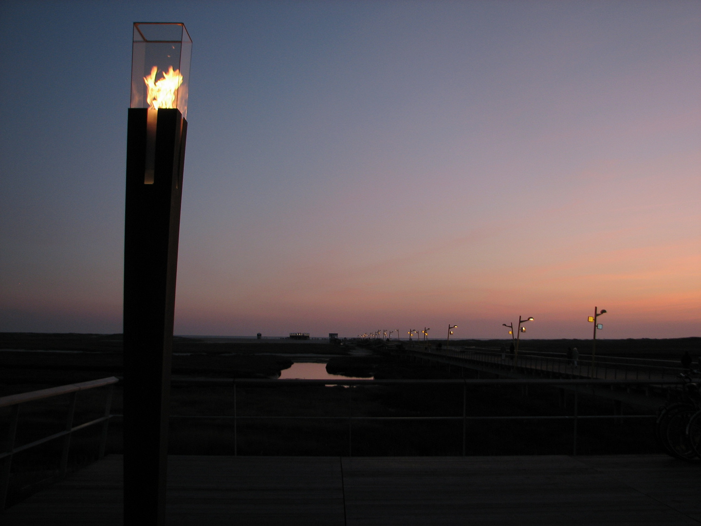 Ein Abend in St. Peter Ording