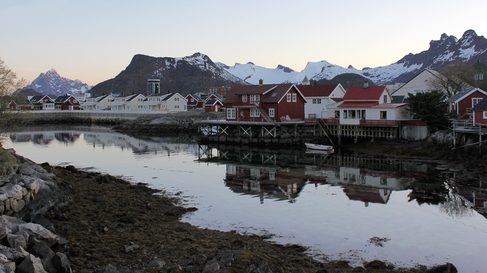 Ein Abend in Svolvær