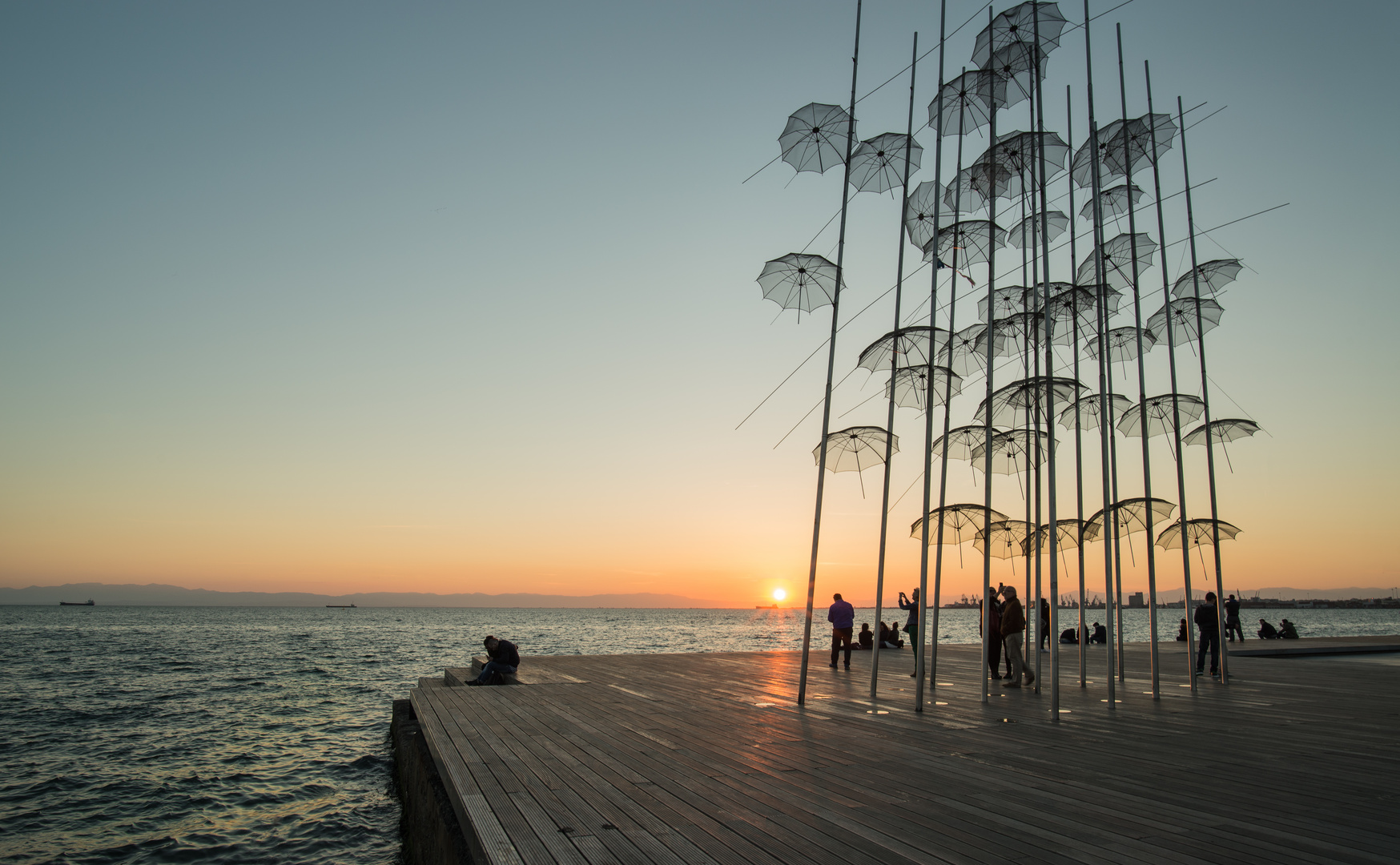 ein abend in Thessaloniki